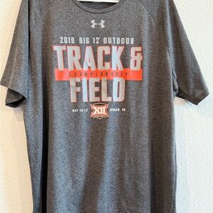 Under Armour Big 12 Track & Field Tech Tee – 2019 Norman OK | Size XL